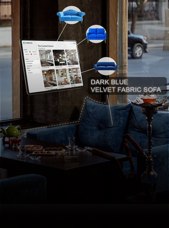 AI-Powered inspiration for hospitality & interior design case study image